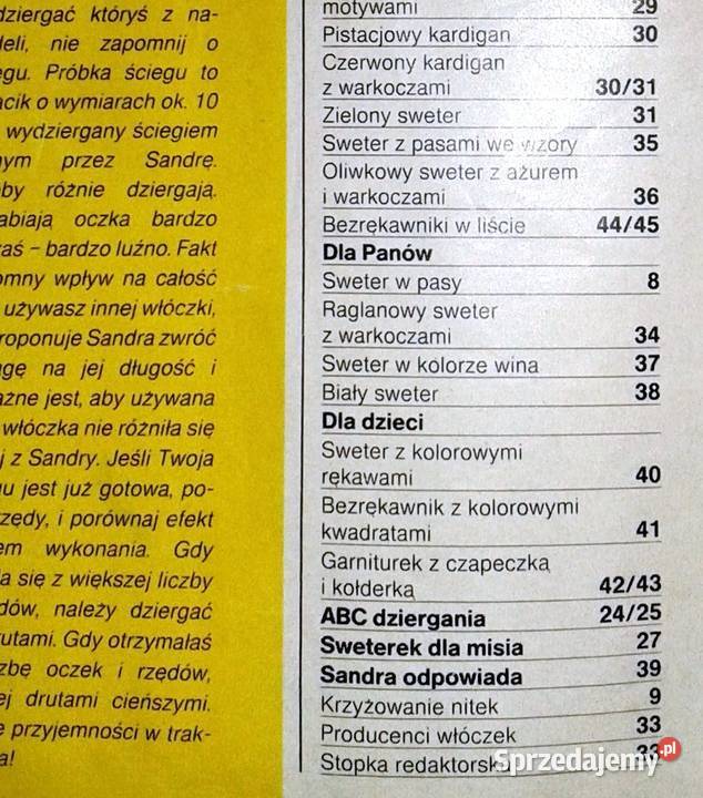 Sandra Dzianiny 7 1991 Pozostałe Chełm