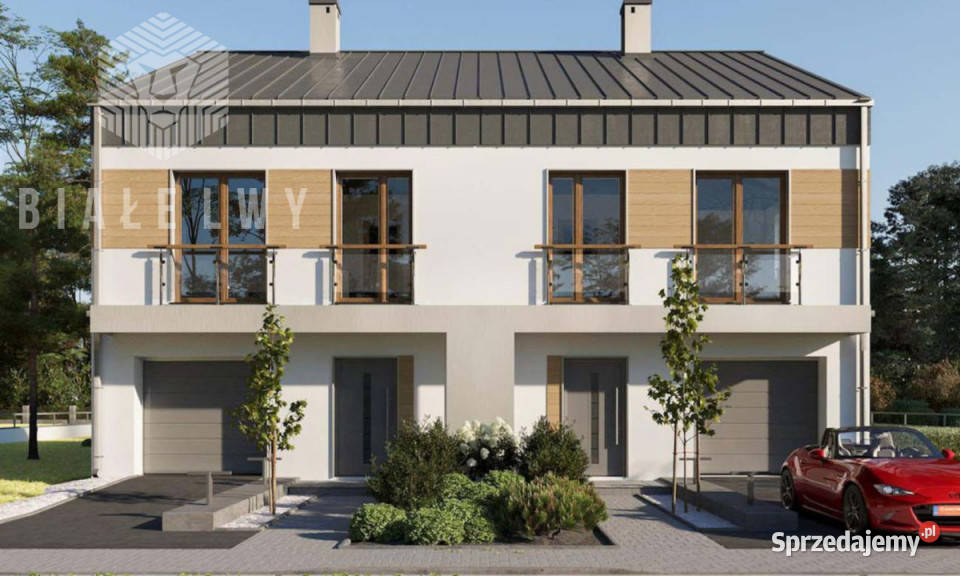 Dom bliźniak Podolszyn Polna 155m2 mazowieckie