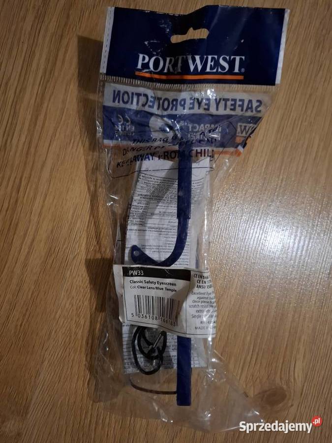 Okulary ochronne przezroczyste specjalne PW33 Łomża