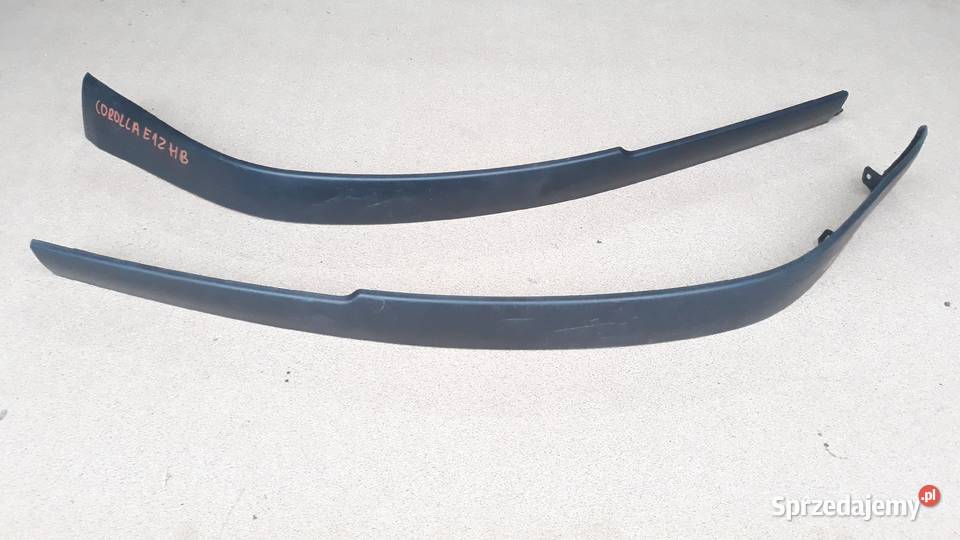 TOYOTA COROLLA E12 HB HOKEJ SPOILER LEWY PRZÓD