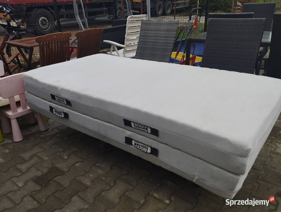 Materac piankowy 100x200 na łóżko 200x200 200cm Szamotuły