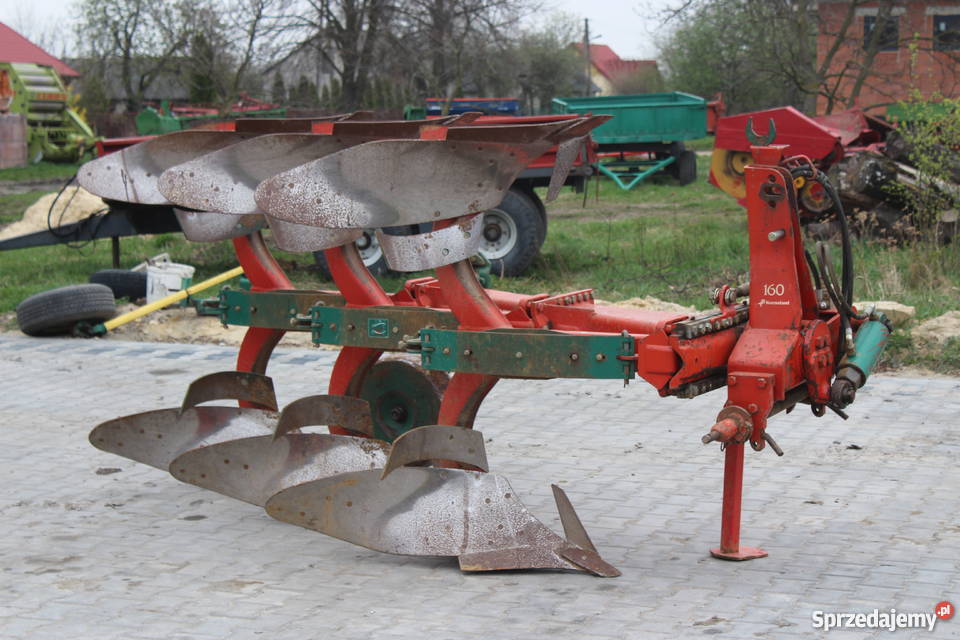 Pług Kverneland 3 skibowy obrotowy piękny mazowieckie
