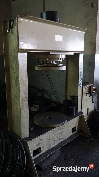 Prasa hydrauliczna do opon 120t wózki widłowe Iława