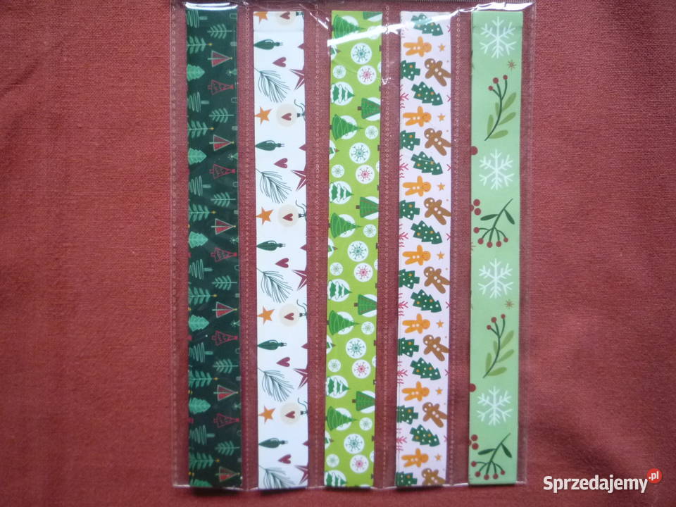 Papier świąteczny do wykonania łąńcucha na Szczecin