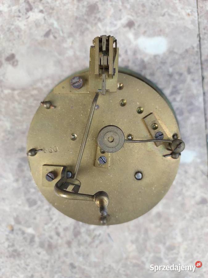 M137 Mechanizm starego zegara kominkowego Tczew