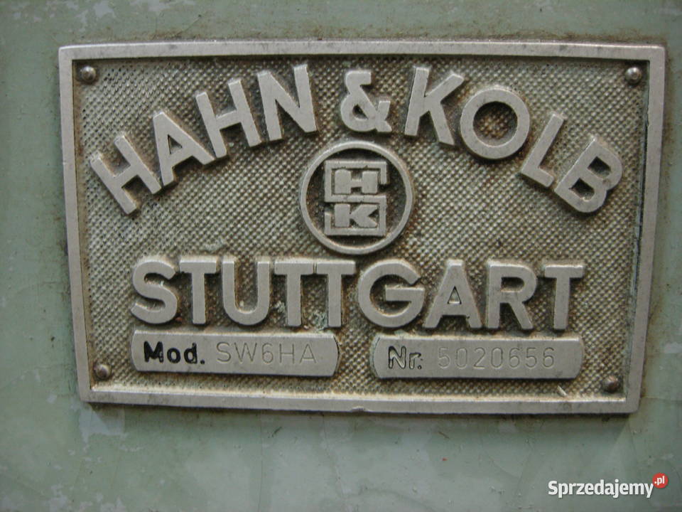 Szlifierka do płaszczyzn ELB typ SW 6 HA Produkcja Pabianice