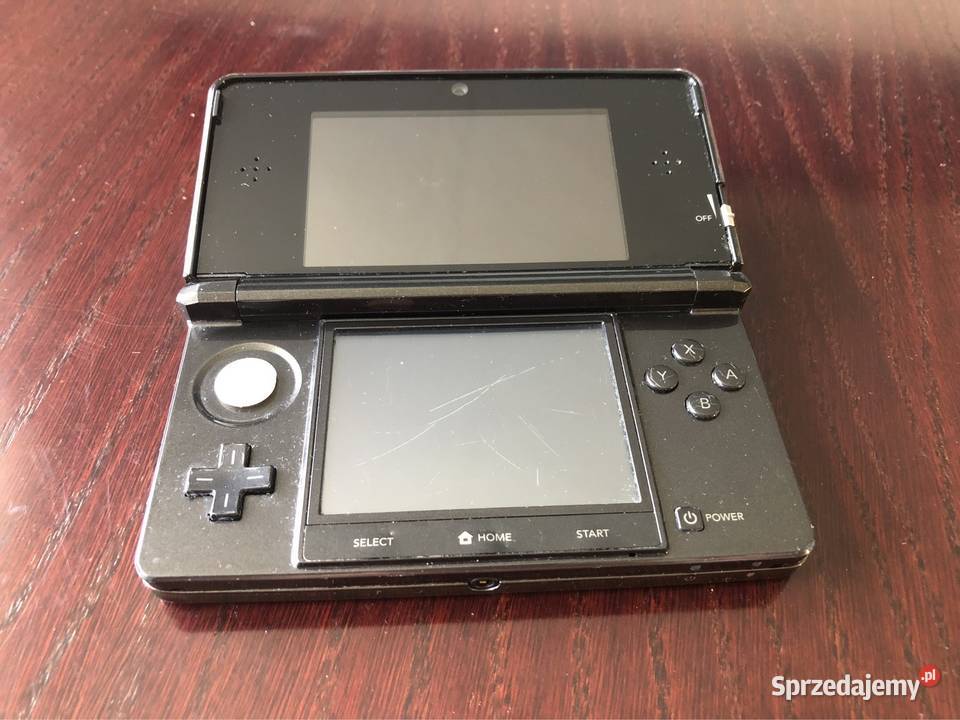 Konsola Nintendo 3DS Cosmos Black akcesoria Nintendo DS Konsole i automaty lubelskie