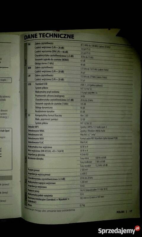 Radio Samochodowe KENWOOD KMM357SD Jastrzębie-Zdrój