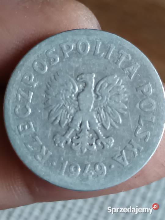 Sprzedam monete 50 groszy 1949 skretka Chełm