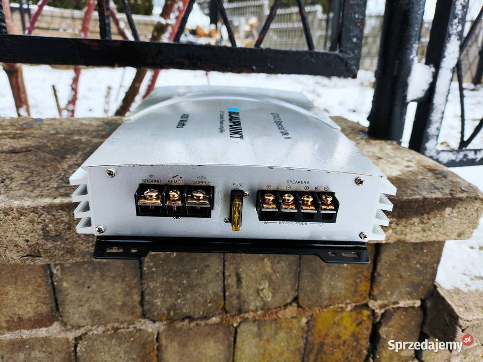 Wzmacniacz samochodowy 2 kanałowy Blaupunkt GTA Niegowonice