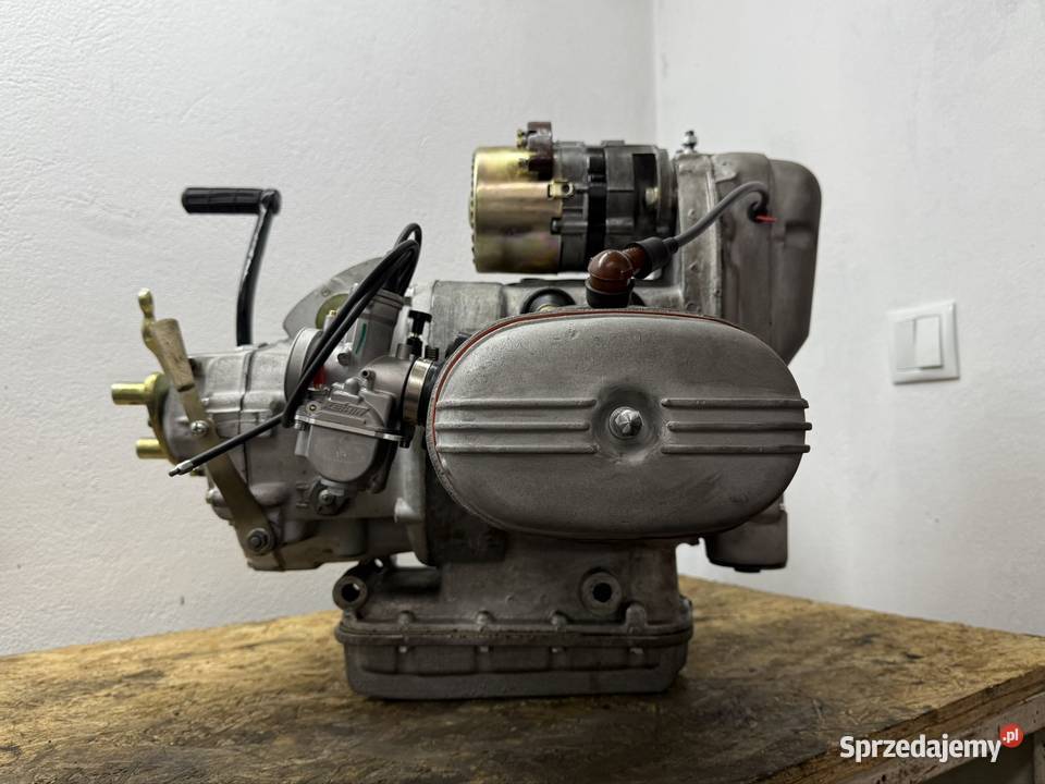 Silnik Ural 12V ze skrzynią Dnepr PWK30 remoncie Biała