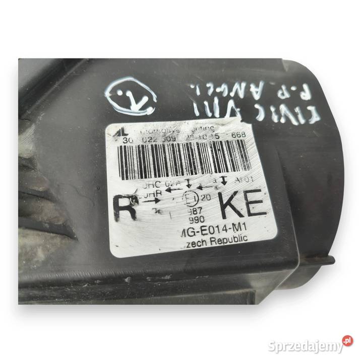 LAMPA PRAWA Honda Civic VIII UFO 20062011r osobowe Chełm