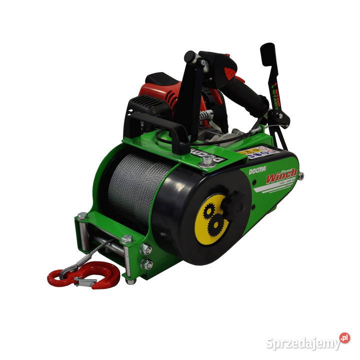 Wciągarka spalinowa Docma VF150 z liną stalową dolnośląskie Dzierżoniów sprzedam