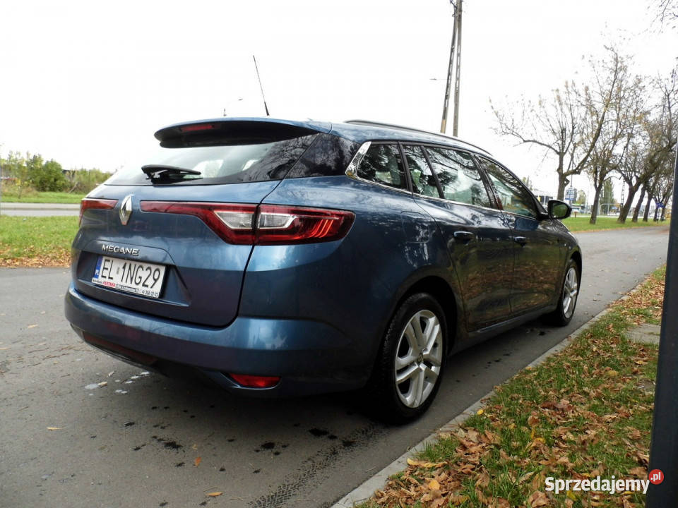 Renault Megane 16 salon polska IV 2016 immobilizer łódzkie Łódź sprzedam