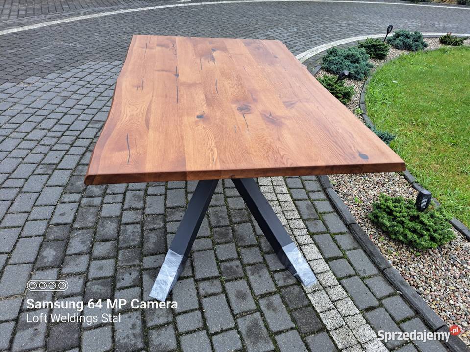 STÓŁ LOFT INDUSTRIAL Z DĘBU Czersk sprzedam