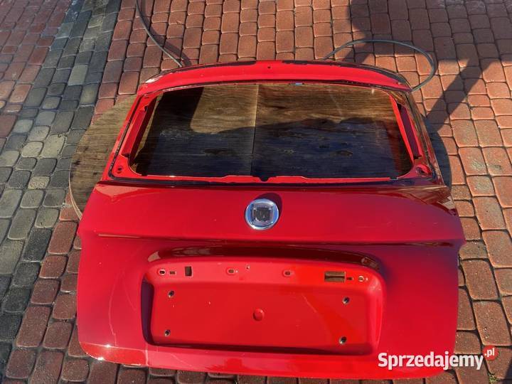 KLAPA TYŁ POKRYWA BAGAŻNIKA FIAT 500 2007 Poniatowa