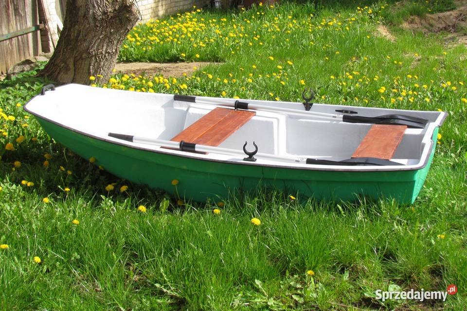 OKAZJA Nowa łódka z wiosłami 2400 ważna do 3 Gościno