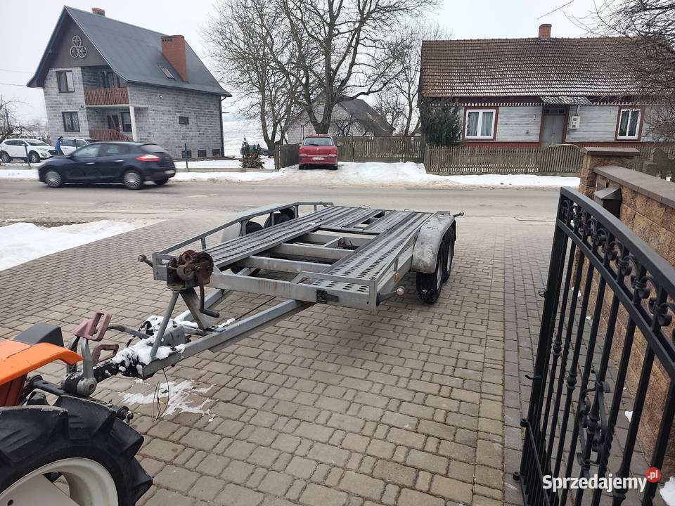 Laweta Przyczepa DMC 2000 Pod Minikoparkę Wodzisław