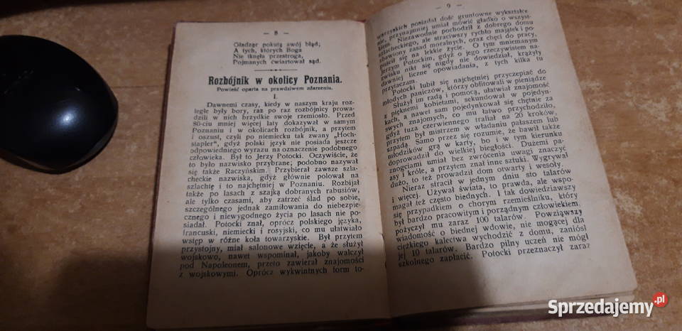 Powo ZbójcachOpryszkach i Hajdamakach Byt1910 wielkopolskie sprzedam