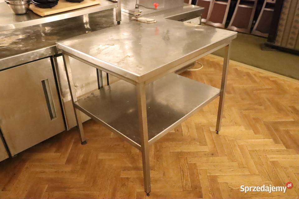 Stół roboczy 90 x 80 z półką Gastronomia Biznes i Przemysł śląskie Góra