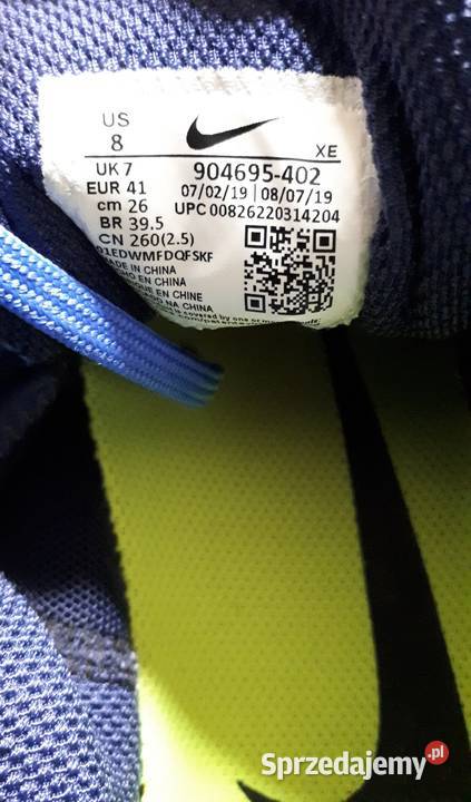 Nike Structure 21 rozmiar 41 tkanina Białystok