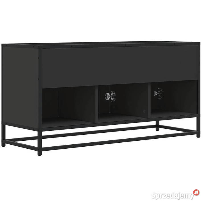 Szafka pod TV czarna 100x35x50 WM848829 Warszawa