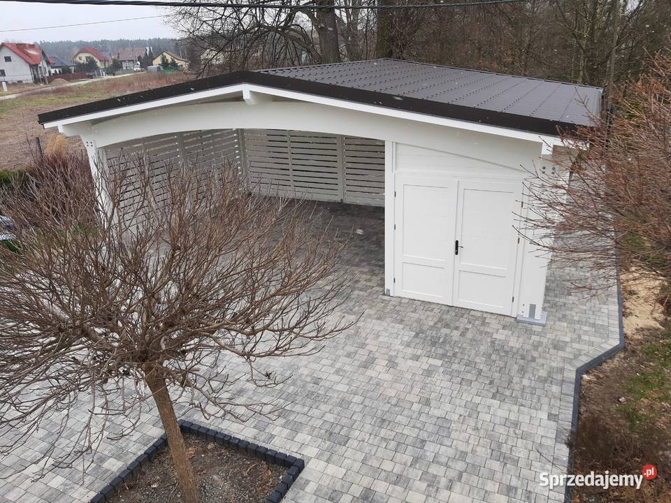 Wiata garażowa ITALIA 9M BSH Łącko