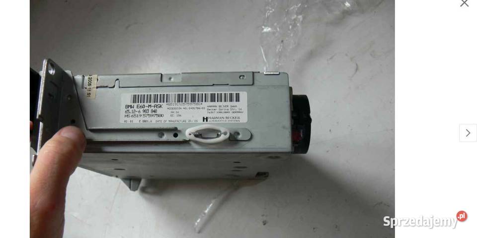 Czytnik navi 6983840 BMW E60 Wielkie Drogi