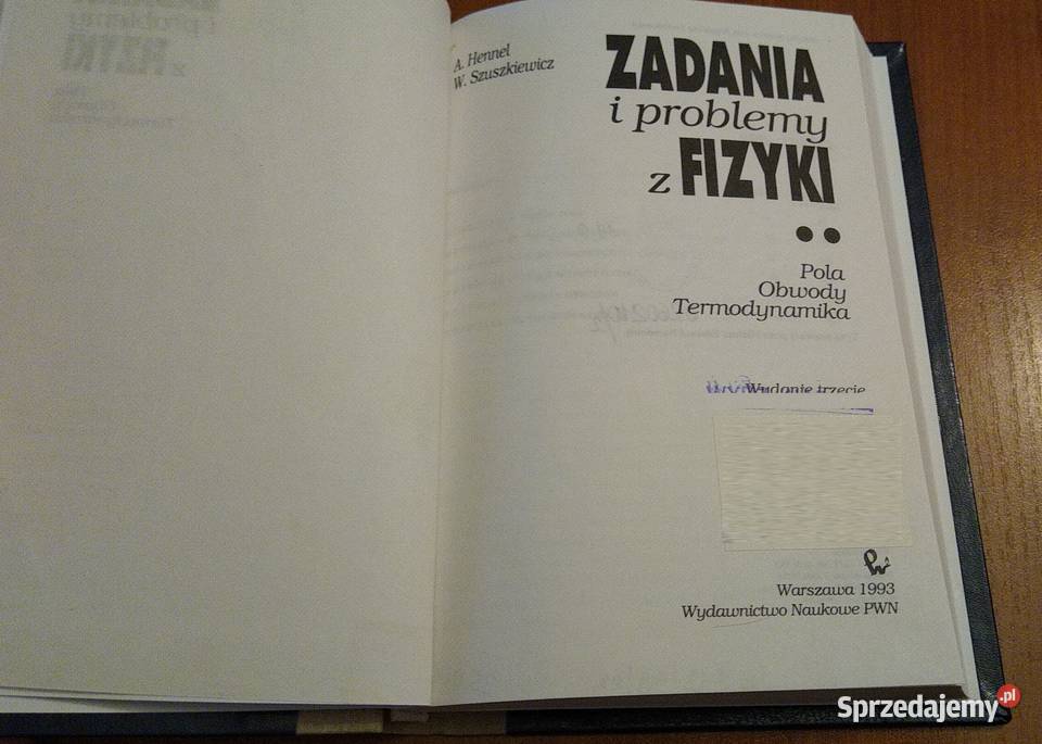 Zadania i Problemy z Fizyki 2 Pola obwo pomorskie Gdańsk