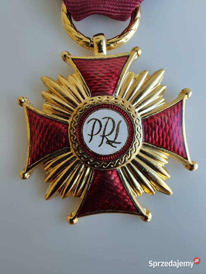 Medal PRL Złoty Krzyż Zasługi z PRL-u