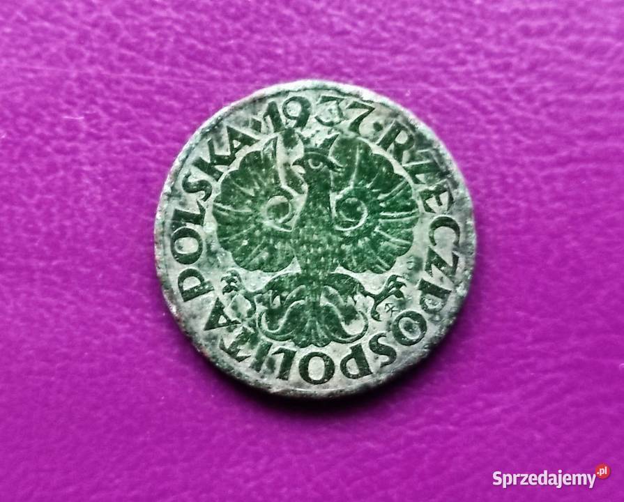 Moneta przedwojenna Sanacja II RP 2 grosze Pruszków sprzedam