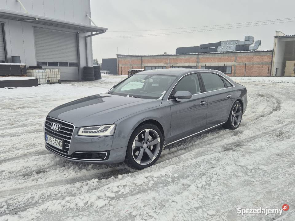 AUDI A8 MATRIX Kamera 360 Noktowizor Masarz x4 światła LED Nowy Sącz