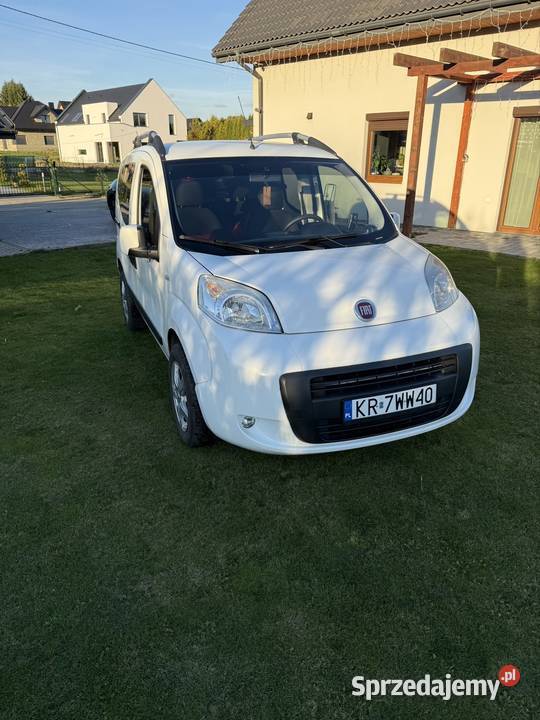 Fiat Qubo 2014 14 LPG biały Kraków