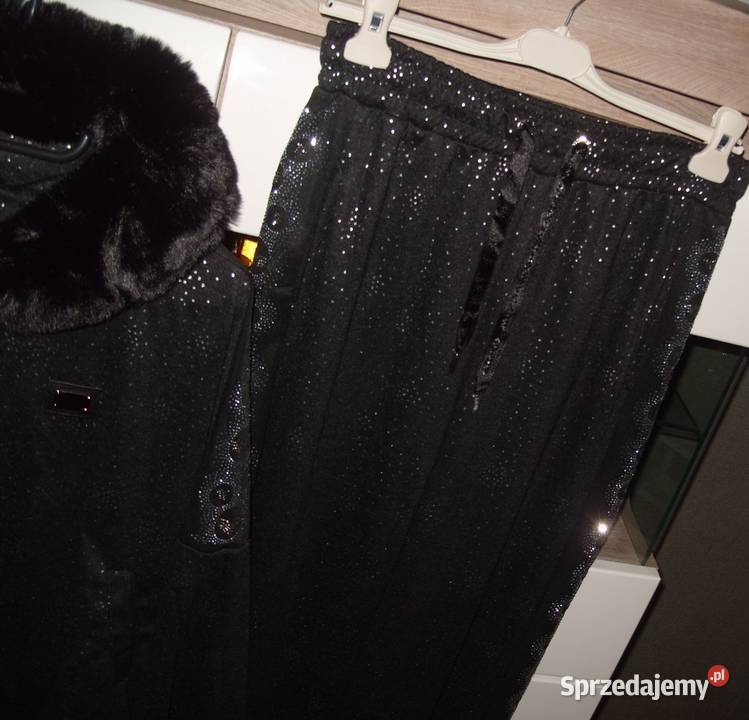 dres TATU szerokie spodnieBluza na zamek kaptur Rozmiar 40(L)