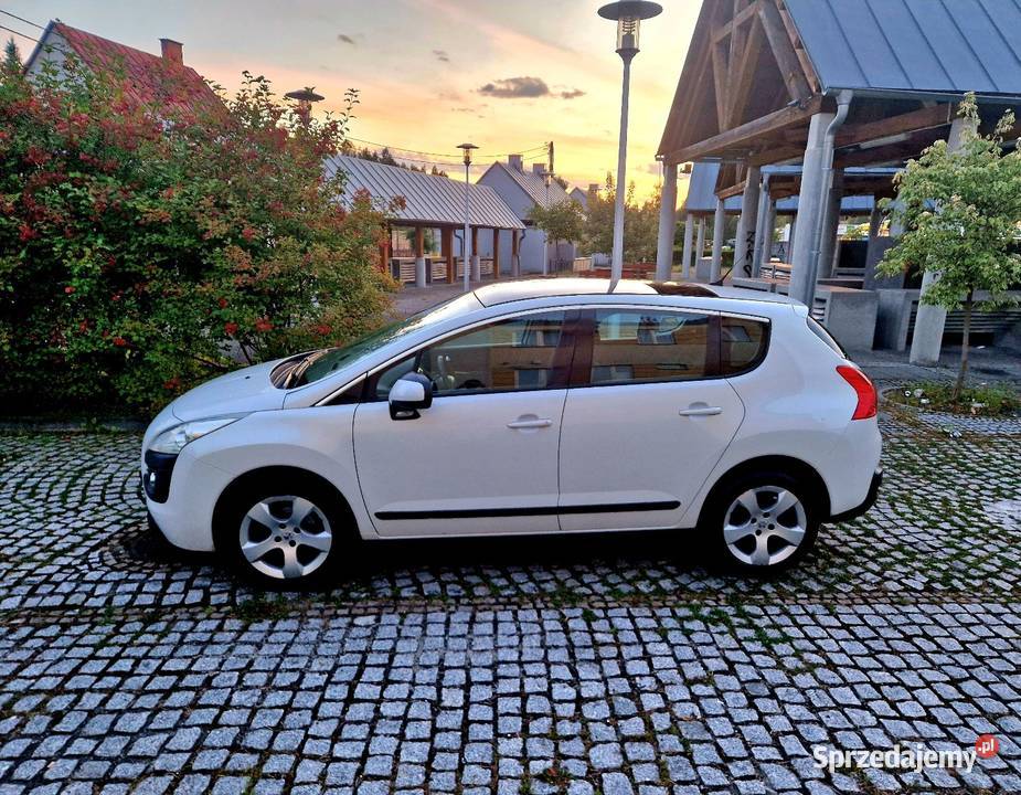 Peugeot 3008 2010r 16Hdi Panorama Alu 17 Biała 3008 małopolskie Ryglice