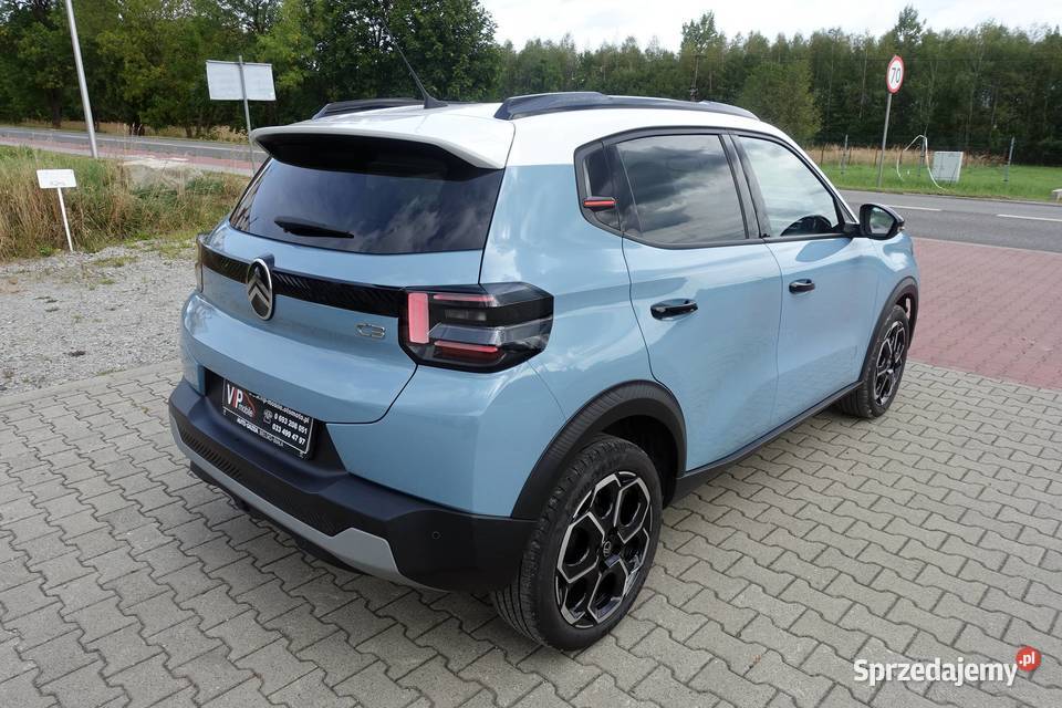 CITROEN C3 12T 101 PAKIET ZIMOWY SALON POLSKA asystent pasa ruchu Buczkowice