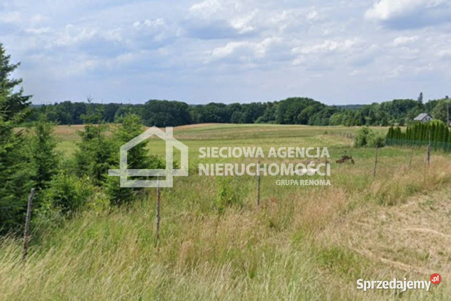 sprzedaży działki Jodłowno 1224m2 utwardzona