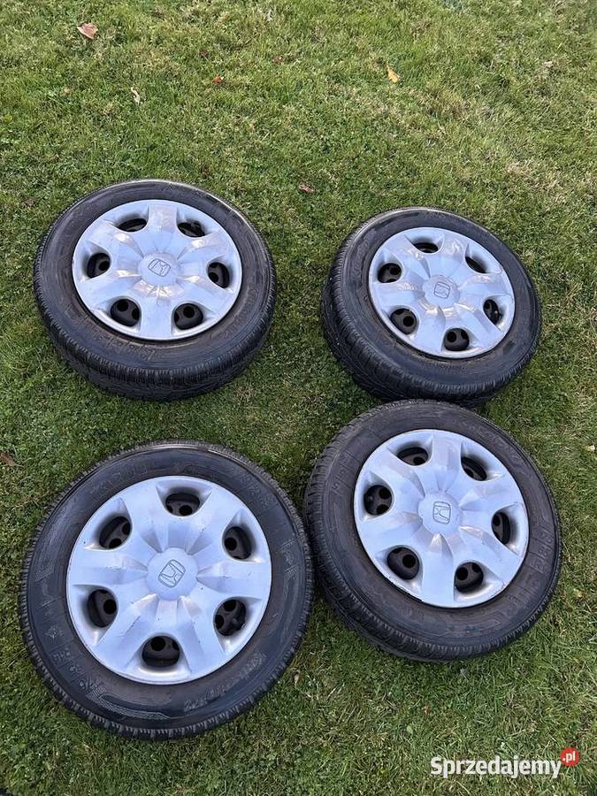 175x65x14 koła zimowe opony i stalówki Honda