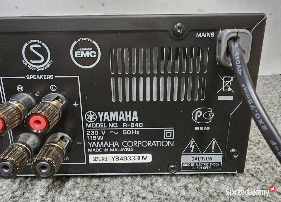 Yamaha PianoCraft R840 MCR840 wysyłka Amplitunery Kraków