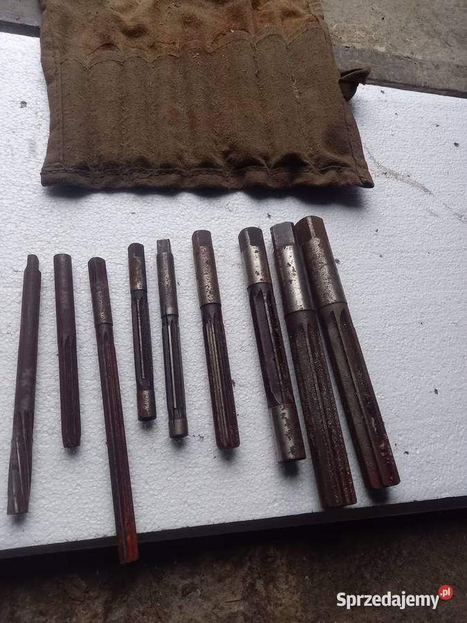 Rozwiertaki stale ręczne maszynowe z prl Lublin