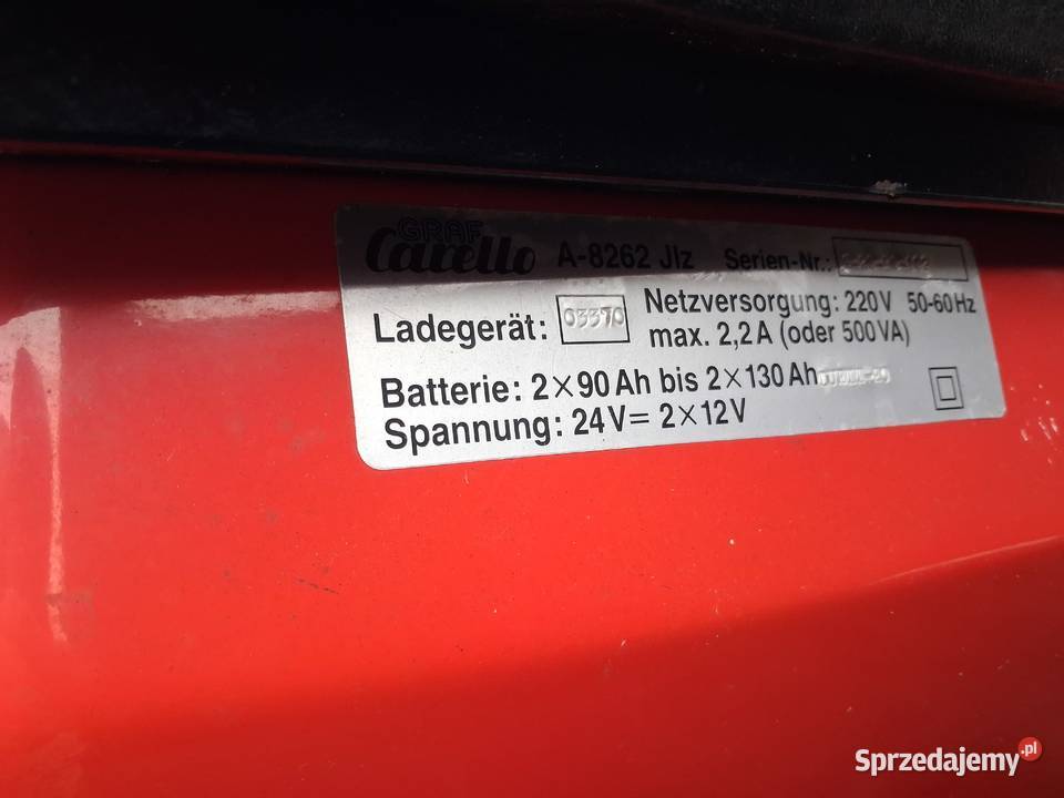 Graf Carello Pojazd Elektryczny inwalidów 2 Pozostałe