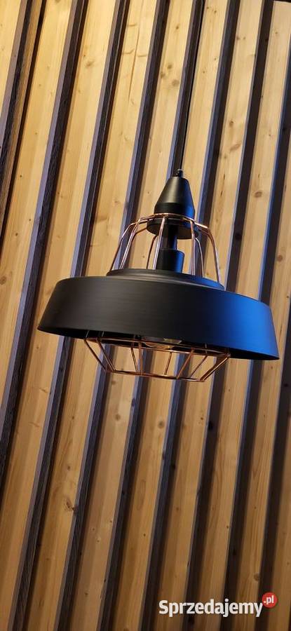 Lampa wisząca miedziana 35 x 35 Łódź sprzedam