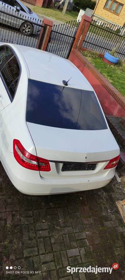 MERCEDES E KLASA 2010r zamiana automatyczna Mercedes-Benz Sianów sprzedam