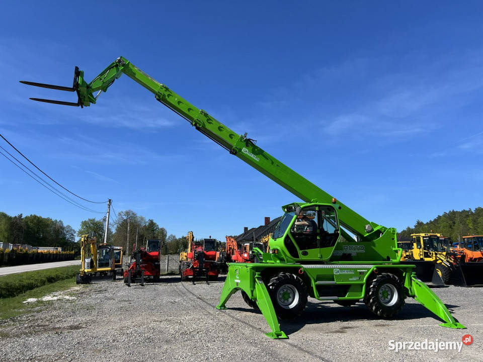 duża kołowa Merlo Roto 4521 MCSS 4025 Podnośnik Rok produkcji 2016 Koparko ładowarki Widełki
