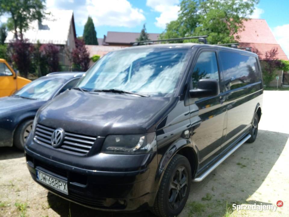 VW t5 kamper long możliwość zmiany czujnik parkowania Sobótka