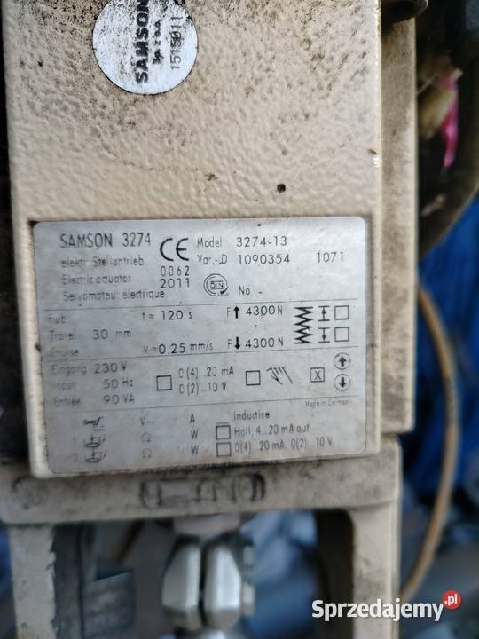 Zawór trójdrożny Samson Radziejów