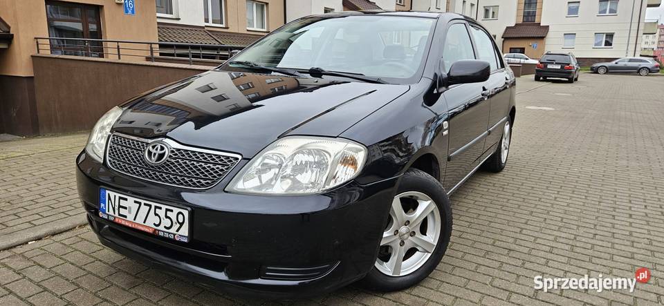 Toyota Corolla E 12 2004r 14 VVTI benzgaz Elbląg