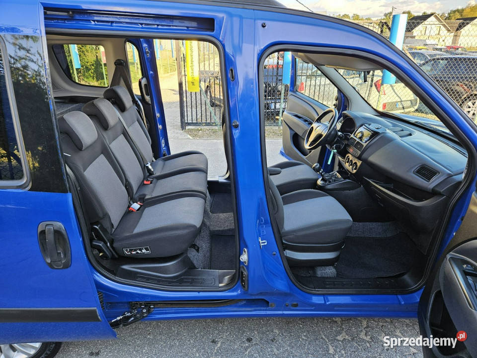 Fiat Doblo Opłacony Zdrowy Zadbany Serwisowany z komputer pokładowy Kisielice