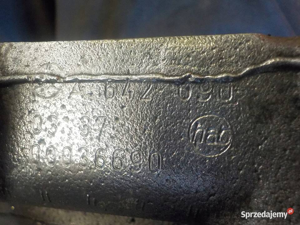 MERCEDES W211 30 CDI V6 07r 224 642 kolektor mazowieckie Suków