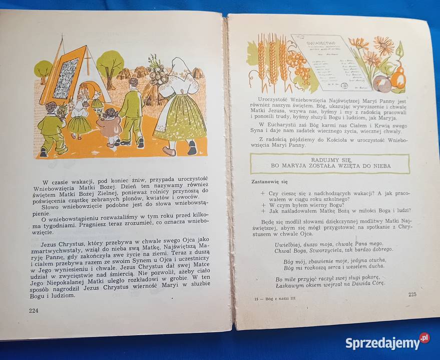 Katechizm religii katolickiej Część III Wydanie Koźminek